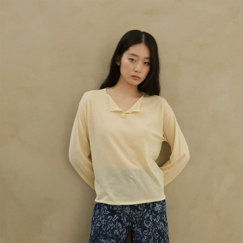 针织罩衫康赛妮轻薄夏季长袖上衣