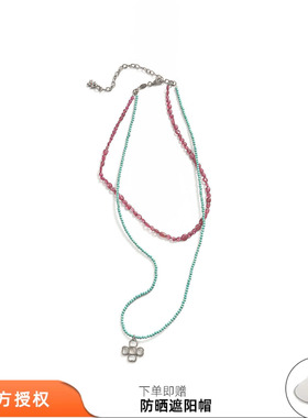 tokokkino 26夏季新款「春夏」双色套链叠戴长项链锁骨链百搭