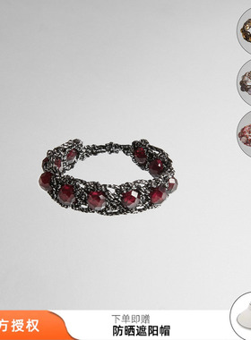 EPISSAGE 26新款Tressé Ring 宝石编织戒指复古多色彩色指环女