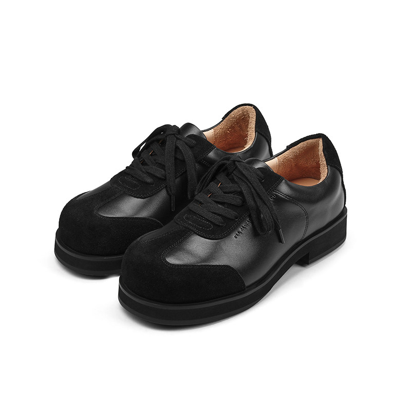 Pinkpunkplank 24新款小众设计经典百搭运动风格德比鞋厚底M星店,女鞋,德训鞋,淘宝优惠券,粉丝福利购,淘宝优惠卷