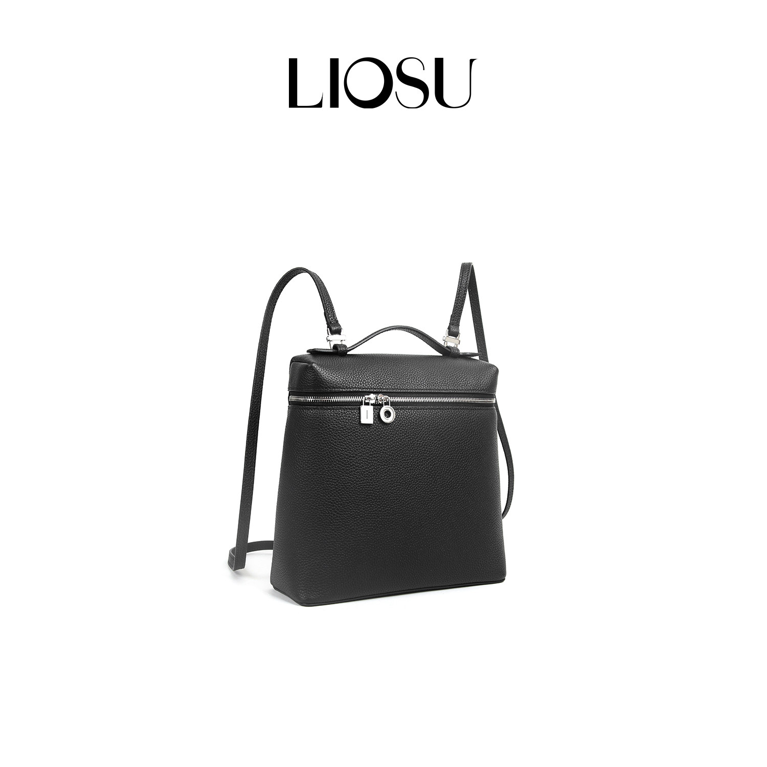 LP复刻高版本11对版牛皮双肩包