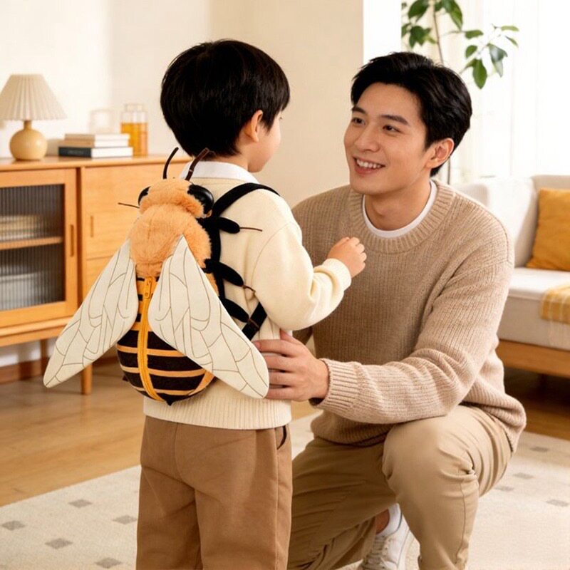 儿童书包幼儿园可爱卡通蜜蜂书包书包