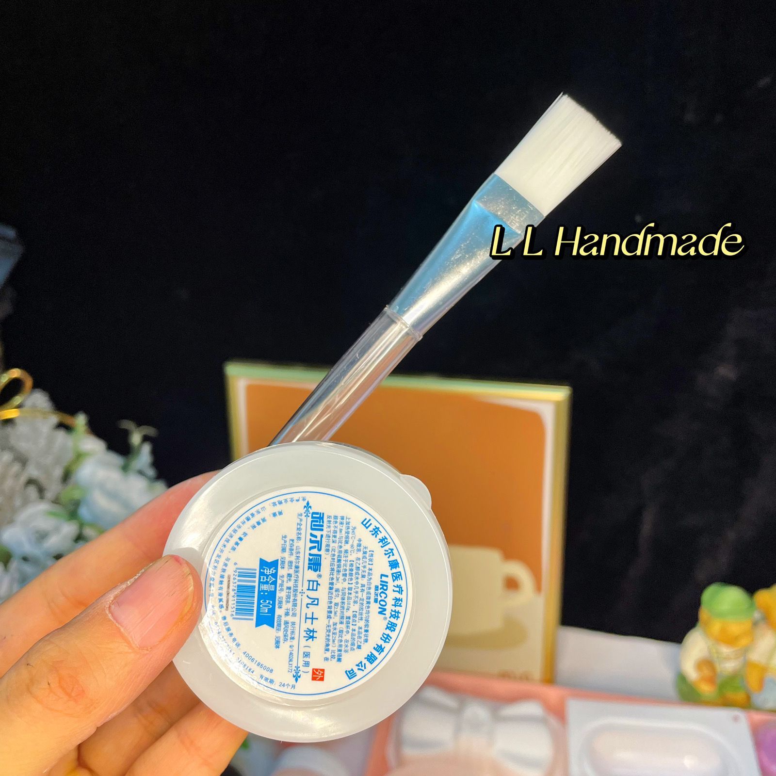 小懒 捏捏乐脱模无毒凡士林手工自制捏捏乐diy材料包装饰饰品配件