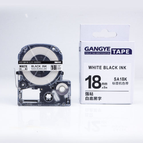 18mm标签打印机组装标签纸