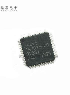IW7018-00 iW7018-00全新现货 封装QFP-44液晶电视LED均流芯片
