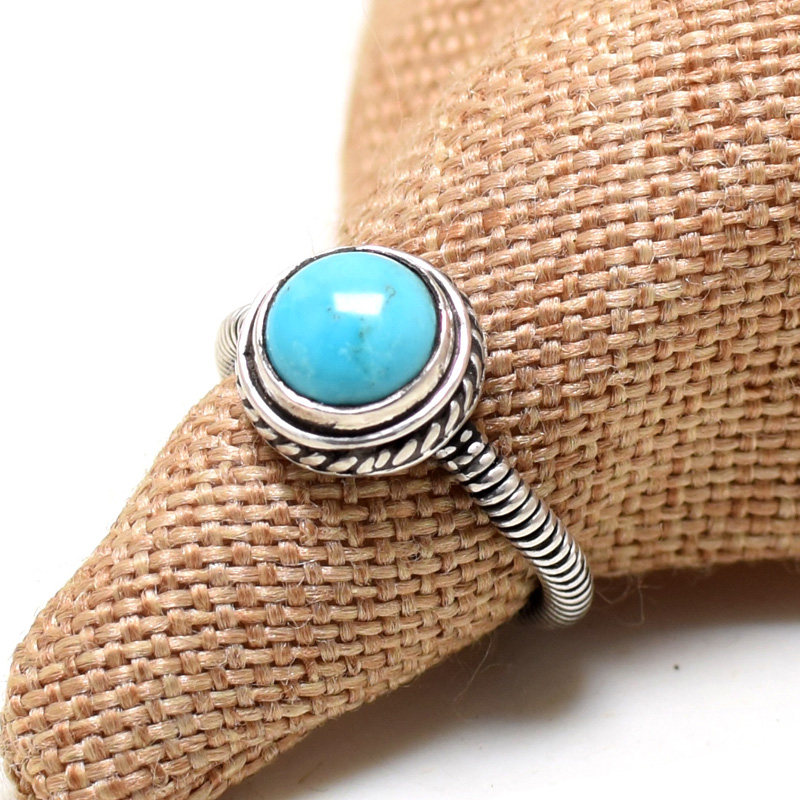 银戒指西藏复古女个性银饰品手工镶绿松石指骨戒尾戒,饰品/流行首饰/时尚饰品新,银饰戒指,淘宝优惠券,粉丝福利购,淘宝优惠卷