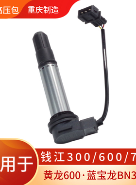适用于黄龙600点火线圈BJ300GS赛899追350飓风BN302R921高压包帽