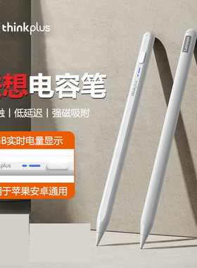 ThinkPad联想 电容笔 BP16磁吸触控笔 平板手写触屏平替笔 苹果安卓系列通用 不断触丨无感延迟丨可换笔头