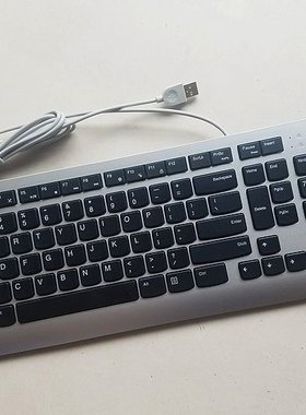 全新联想EKB536A USB有线标准键盘防水静音SK8823 KU1601通用原装
