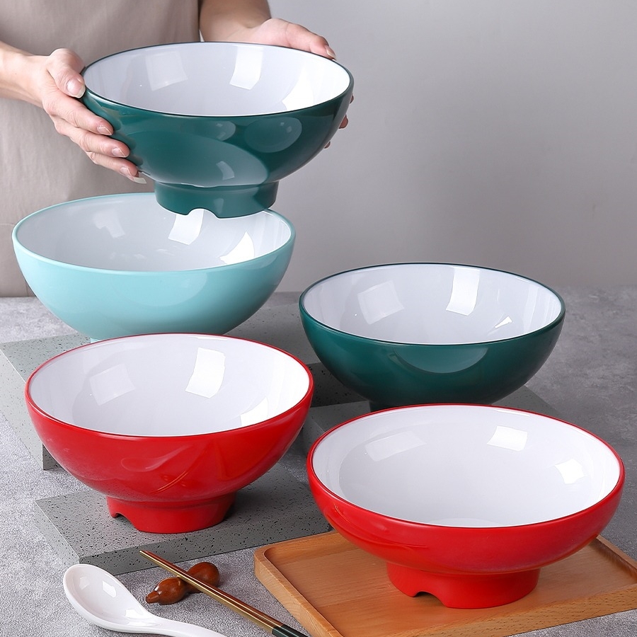 网红麻辣烫碗大碗北欧密胺牛肉拉面碗面馆专用螺蛳粉碗商用米线碗