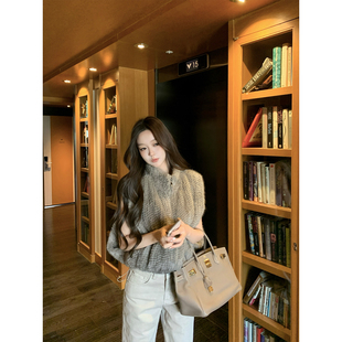 丹麦进口水貂毛 2025aw 手工编织马甲 杜桑晚香 GYOKUU