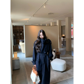 大衣外套 95羊毛羊绒混纺双面呢长款 GYOKUU 莱茵河畔