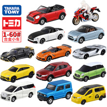 日本TOMY多美卡合金车模型警车跑车公交车小汽车大楼轨道车1-60号