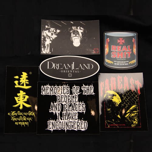 SWFI远东 DREAMLAND 个性手机贴画旅行箱电脑贴纸套装