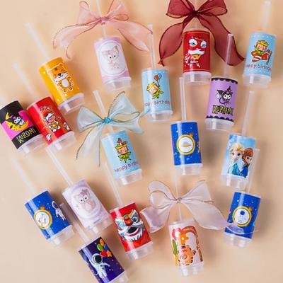 ins风推推乐蛋糕贴纸婚礼生日