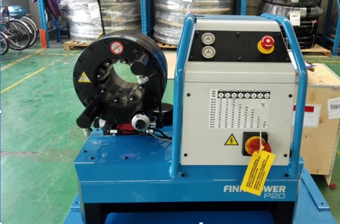 回收二手芬宝finnpower扣压机