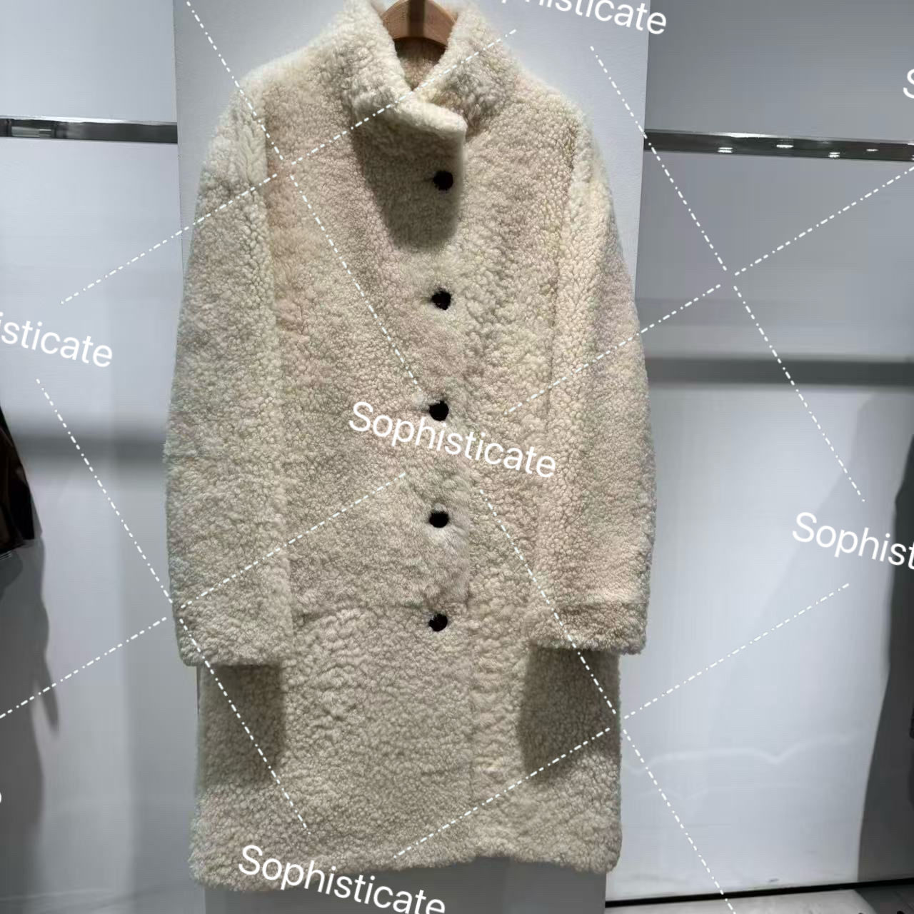 INSUN恩裳国内专柜正品代购24冬长款羊毛大衣9C35509840-1980