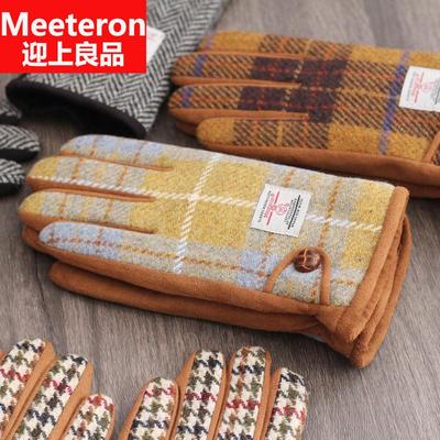 秋冬季防寒防风加绒保暖骑行骑车男女士冬天电动车可触屏羊毛手套