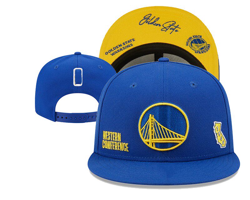 蓝色帽子2023春夏款库里同款帽子男嘻哈潮款平檐帽说唱涂鸦直沿帽