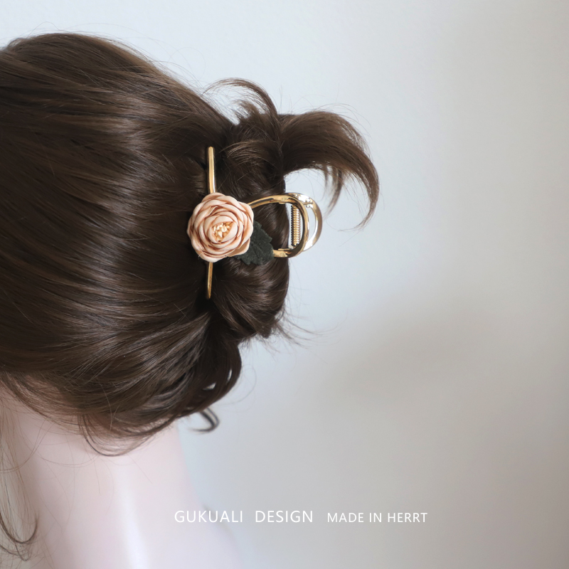 gukuali香槟花朵抓夹