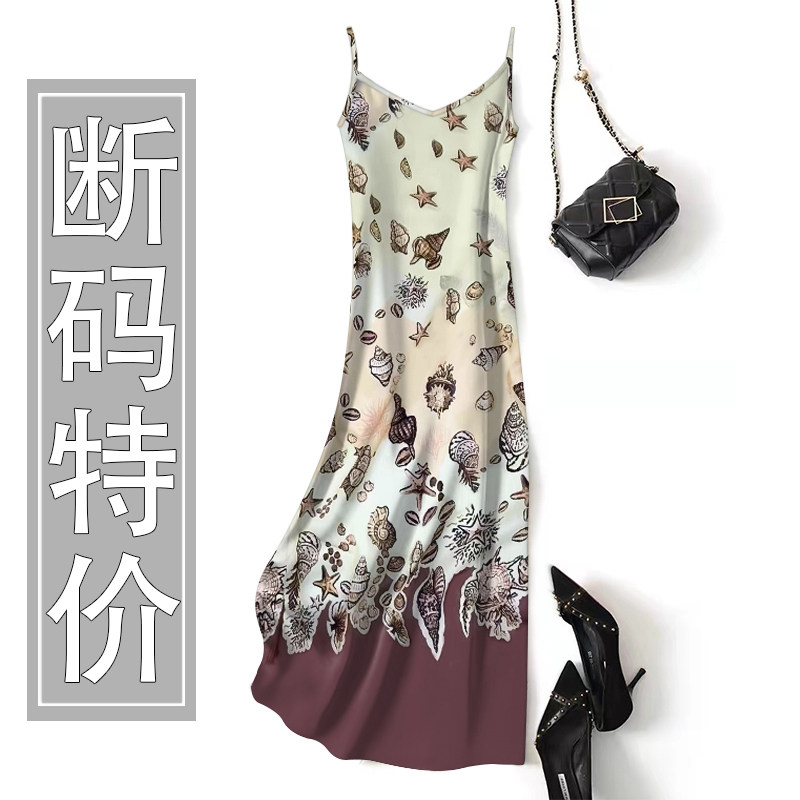 上新~夏季新款民族风背心吊带裙女中长款减龄宽松遮肚连衣裙外穿