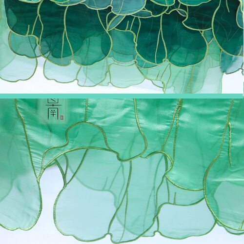 图南雪纺汉服中国风刺绣印花