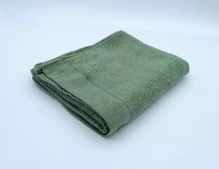 定制定做带星绿毛巾洗脸巾配发内务绿毛巾夏令营学生院校军训毛巾