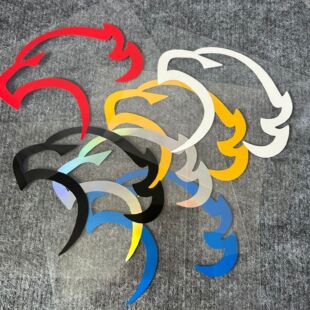 上海海港贴纸 摩托汽车电动车个性装饰 上港鹰头反光车贴防水防晒