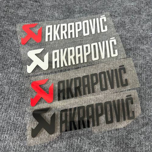 AKRAPOVIC 天蝎贴纸 头盔摩托车贴纸 防水防晒贴花画