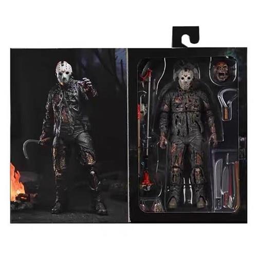 NECA 42003 黑色星期五 杰森 新血版 7寸可动手办模型人偶摆件