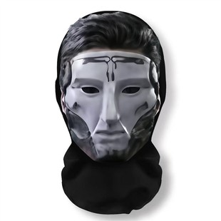 三角洲行动典狱长面具抽象头套威龙蚀金玫瑰周边塞伊德cos面罩