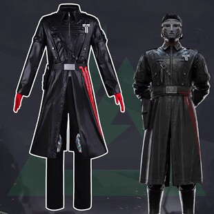 三角洲行动cos服装典狱长格赫罗斯cosplay皮衣服装表演服面具全套