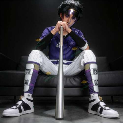 第五人格cos击球手甘吉高校电竞BLK战队cosplay假发全套C服鞋道具