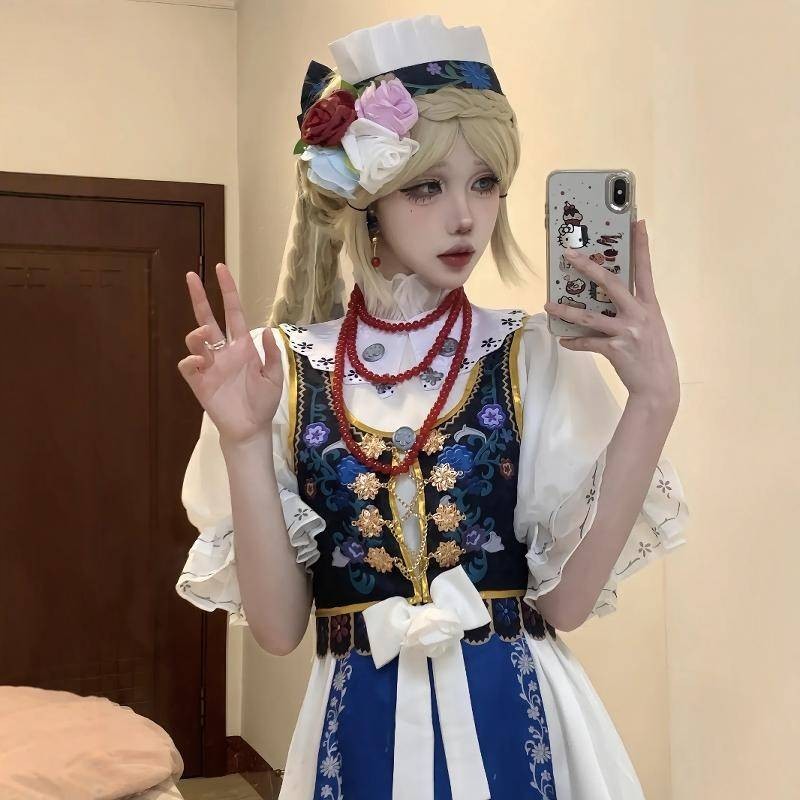 第五人格调香师鸽子般的尤迪特cosplay动漫服装动漫游戏cos服