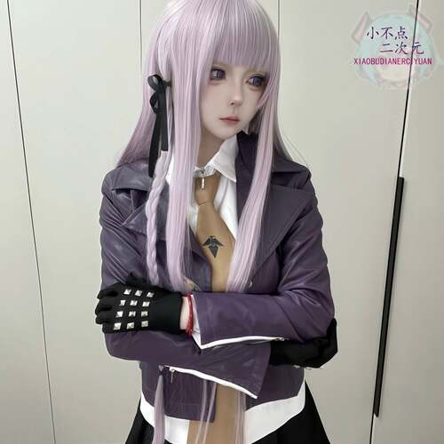 弹丸论破cos服 Dangan Ronpa 雾切响子cosplay服皮衣小不点二次元