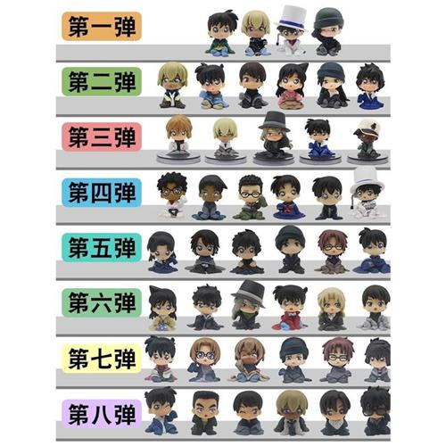 名侦探 基德 工藤新一 毛利兰柯南Q版手办模型车载摆件公仔周边