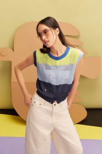 设计师品牌2026春夏新款针织衫