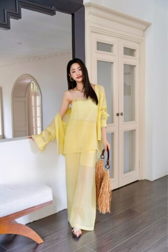 设计师品牌2026春夏新款套装