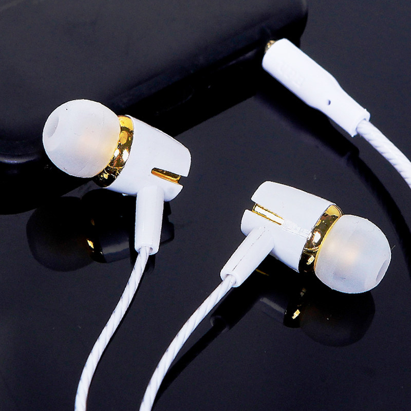 耳机入耳式通用重低音男女生可爱兼容vivo华为魅族小米耳机线