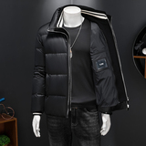 2025新款男士冬季轻奢羽绒服修身潮流加厚外套白鸭绒240091P450，男装羽绒服，电商D220