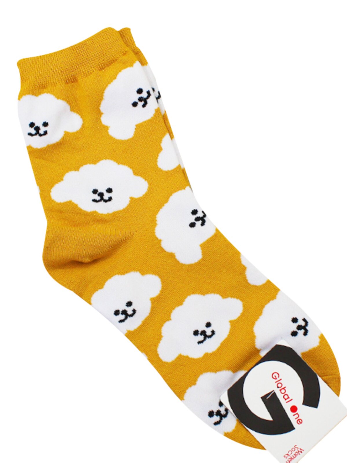 New autumn and winter women's mid-calf socks imported from Dongdaemun, South Korea, fully printed with small animal and dinosaur patterns thumbnail 8