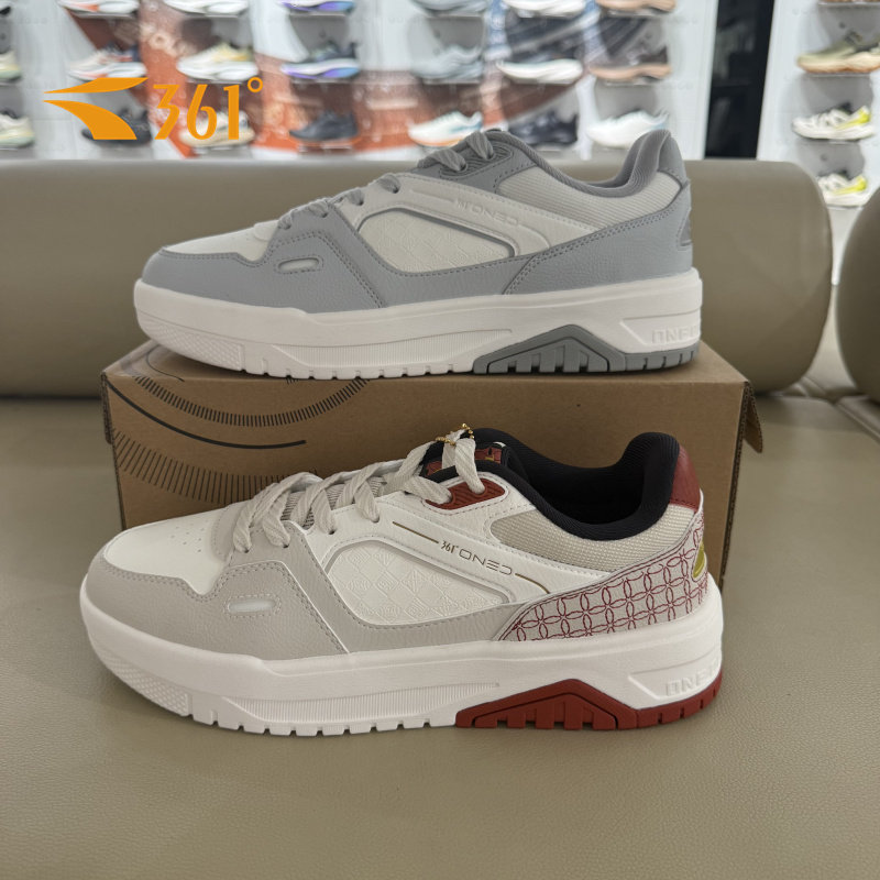 361度男士板鞋2026春季新款时尚百搭拼色轻便耐磨休闲鞋572616608,运动鞋new,板鞋,淘宝优惠券,粉丝福利购,淘宝优惠卷