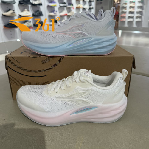 361度Q弹飞翼超7.0女跑步运动鞋