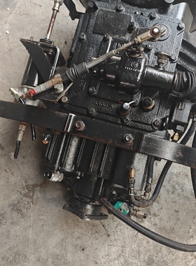 法士特变速箱总成8JS75C小八档变速箱 小尾盘细一轴 六档升级八挡