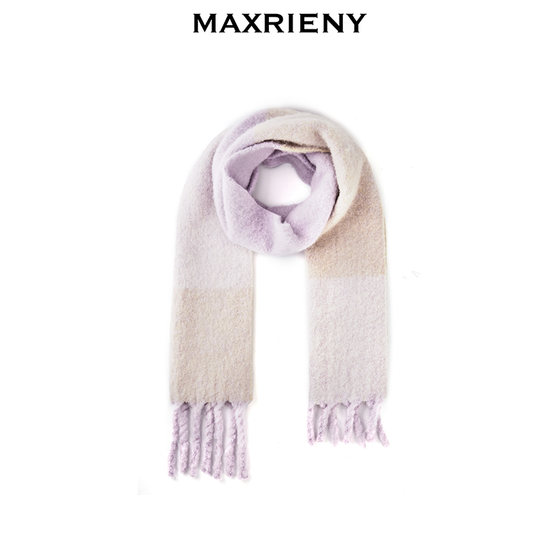 MAXRIENY冬季围巾女性