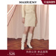 MAXRIENY鎏金小香半裙25秋款 千金miu系穿搭包臀裙羊毛混纺短裙