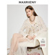 针织衫 MAXRIENY商场同款 2026春季 针织开衫 上衣 短款 关晓彤同款
