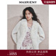 商场同款 贵雅日常 MAXRIENY重工毛领优雅气质外套秋冬新款