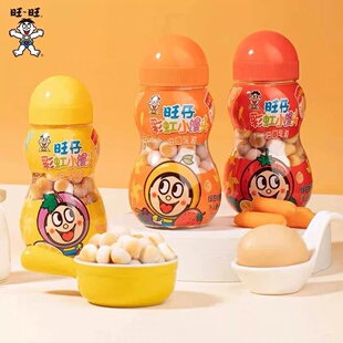 旺旺彩虹小馒头80g综合水果味原味周边玩具款解馋休闲零食