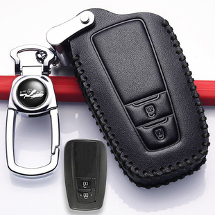 适用于2022款 rav4车高档扣男19 丰田RAV4钥匙套2021钥匙包真皮20款